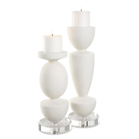 Lido Candleholders, S/2 - Kings Fine Art & Decor