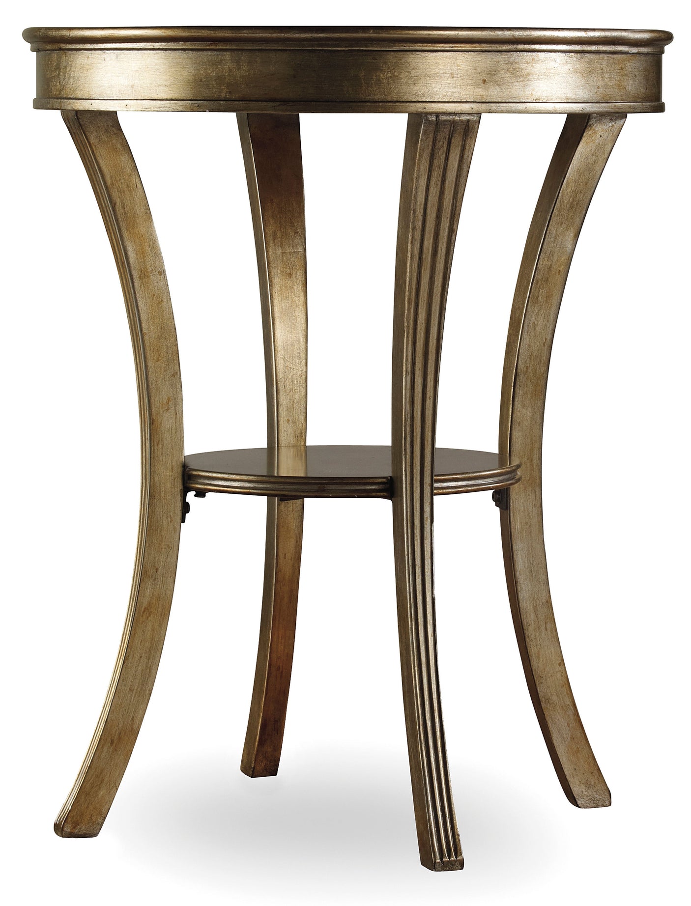 Hooker Furniture Sanctuary Round Mirrored Accent Table - Visage 3014-50001