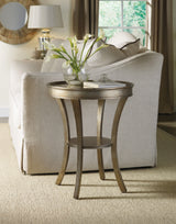 Hooker Furniture Sanctuary Round Mirrored Accent Table - Visage 3014-50001