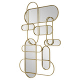 On Track Mirrored Wall Decor