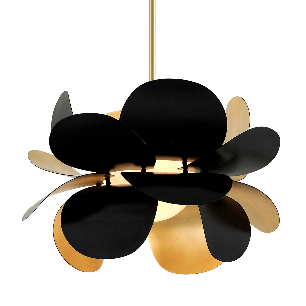 ginger-chandelier-308-42-GL/SBK