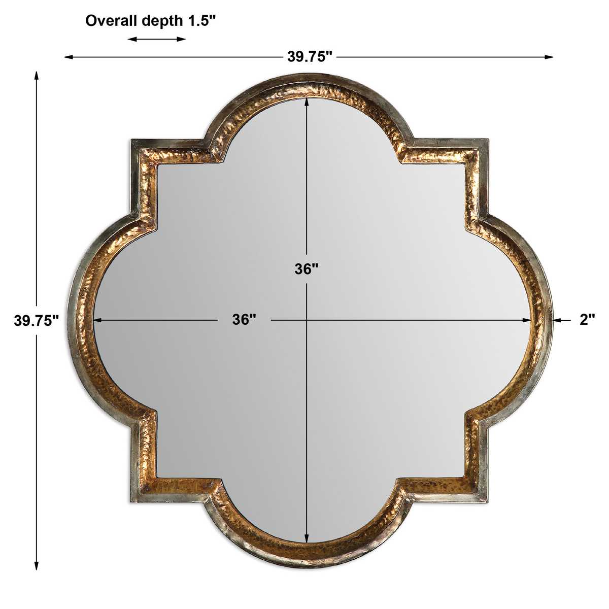 Lourosa Quatrefoil Mirror
