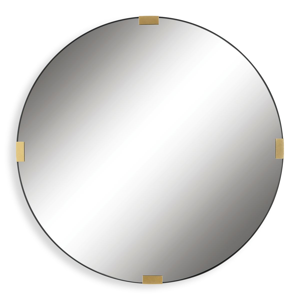 Clip Round Mirror - Kings Fine Art & Decor