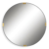 Clip Round Mirror - Kings Fine Art & Decor