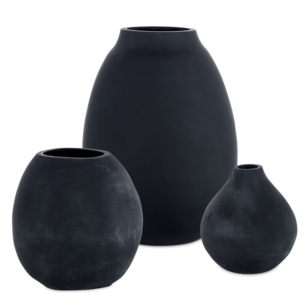 Hearth Vases, S/3 - Kings Fine Art & Decor