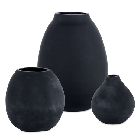 Hearth Vases, S/3 - Kings Fine Art & Decor