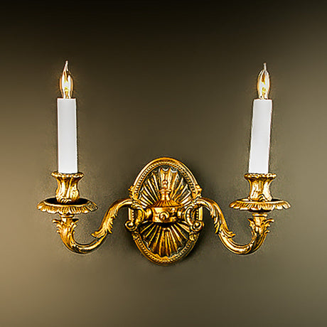 3214-546L2P LT310501 Pair 2 Light Traditional Sconces (10Hx13Wx7D)