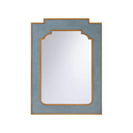 Yangon Mirror - Blue