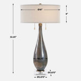 Cardoni Table Lamp, Bronze