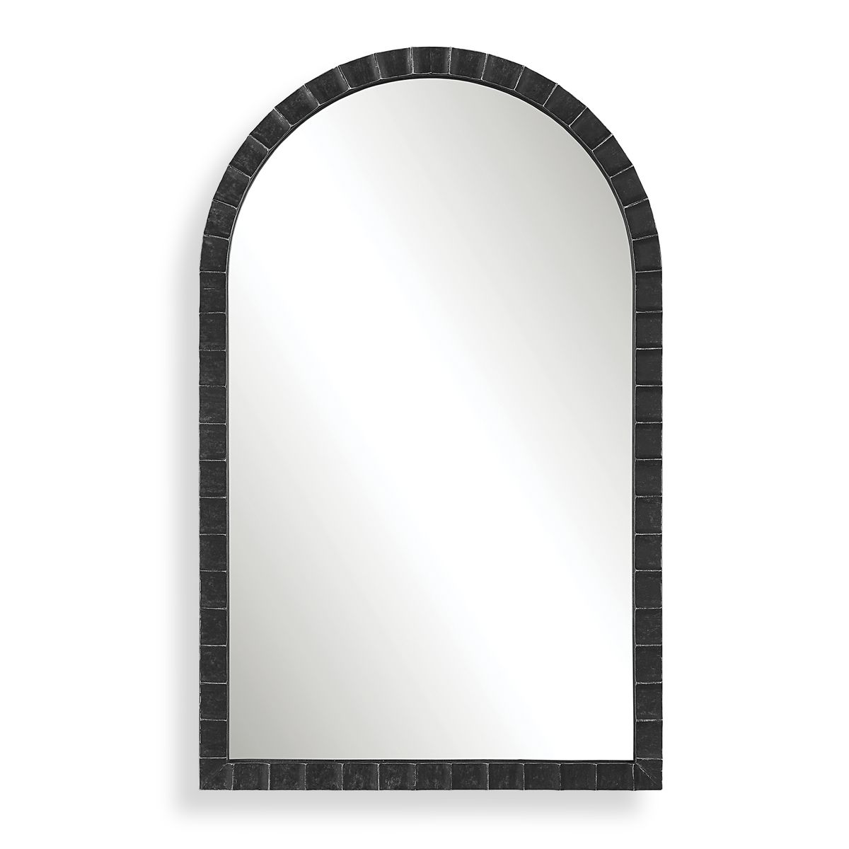 Dandridge Arch Mirror, Black - Kings Fine Art & Decor