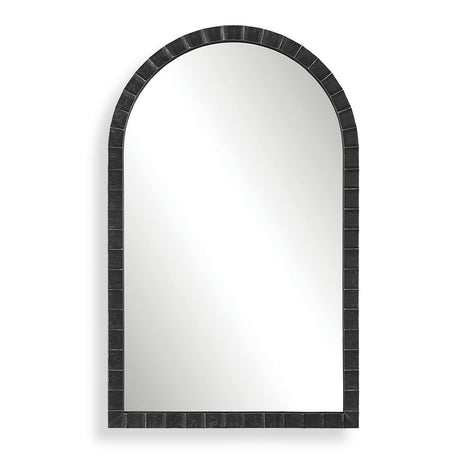 Dandridge Arch Mirror, Black - Kings Fine Art & Decor
