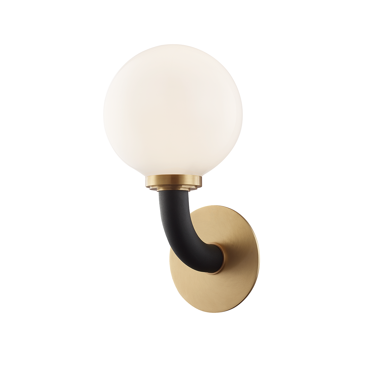 werner-wall-sconce-3631-AGB/BK