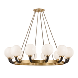 werner-chandelier-3660-AGB/BK