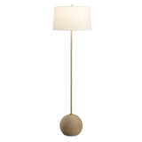 Captiva Floor Lamp, Brass - Kings Fine Art & Decor
