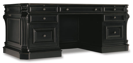 Hooker Furniture Telluride 76'' Executive Desk w/Leather Panels 370-10-363