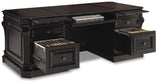 Hooker Furniture Telluride 76'' Executive Desk w/Leather Panels 370-10-363