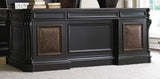 Hooker Furniture Telluride 76'' Executive Desk w/Leather Panels 370-10-363