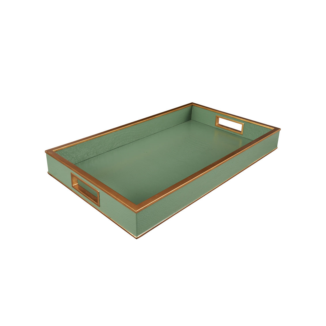 Reddington Tray - Green Croco