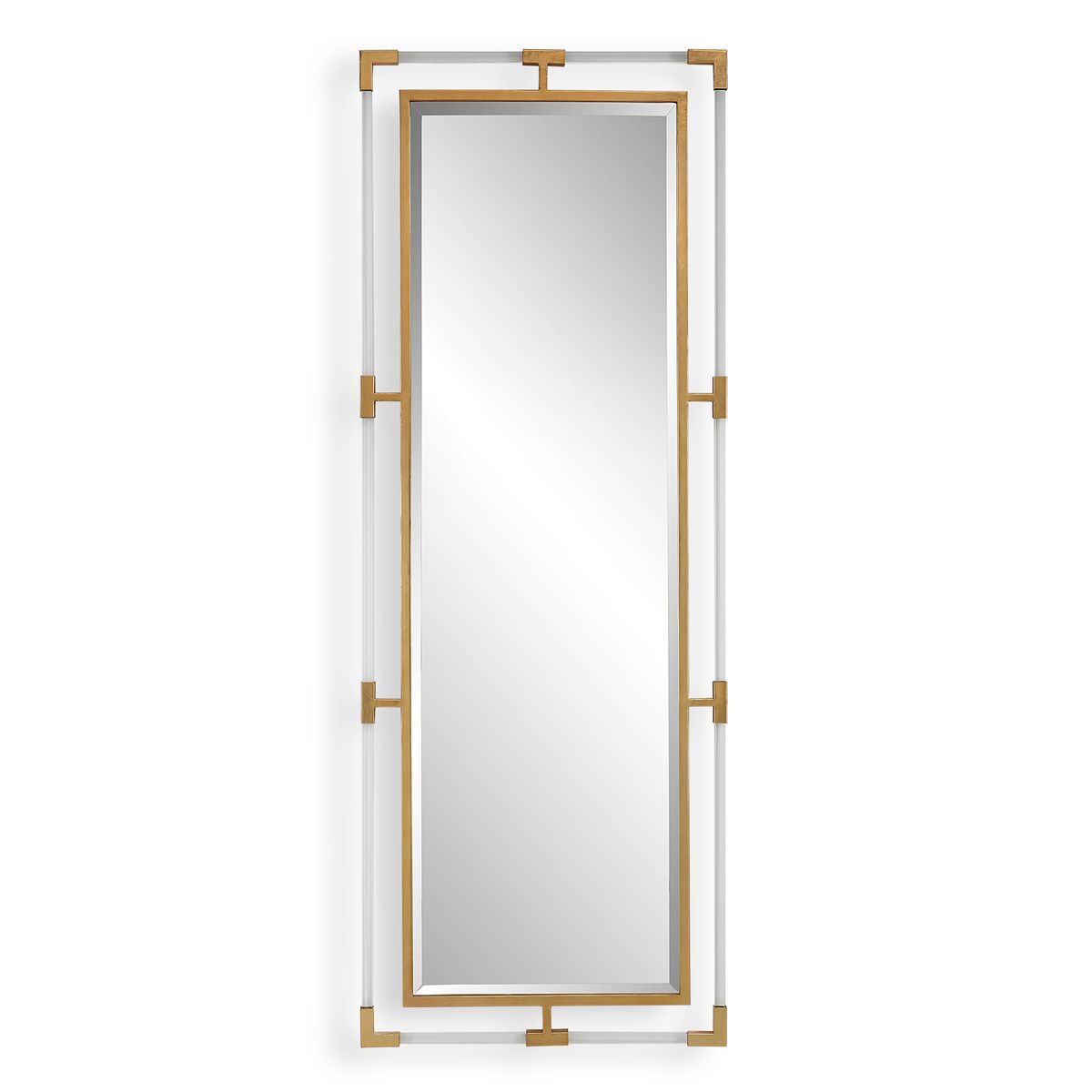 Balkan Tall Mirror, Gold - Kings Fine Art & Decor