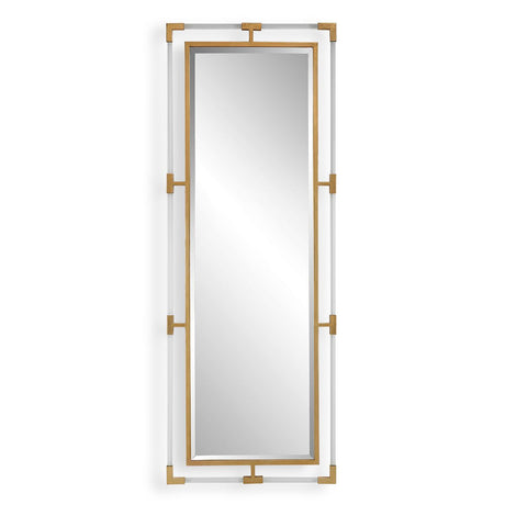 Balkan Tall Mirror, Gold - Kings Fine Art & Decor