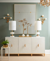 Avery Console - White
