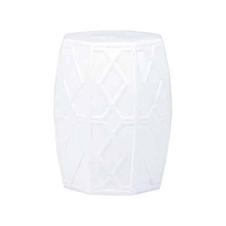 Andreu Garden Stool - White