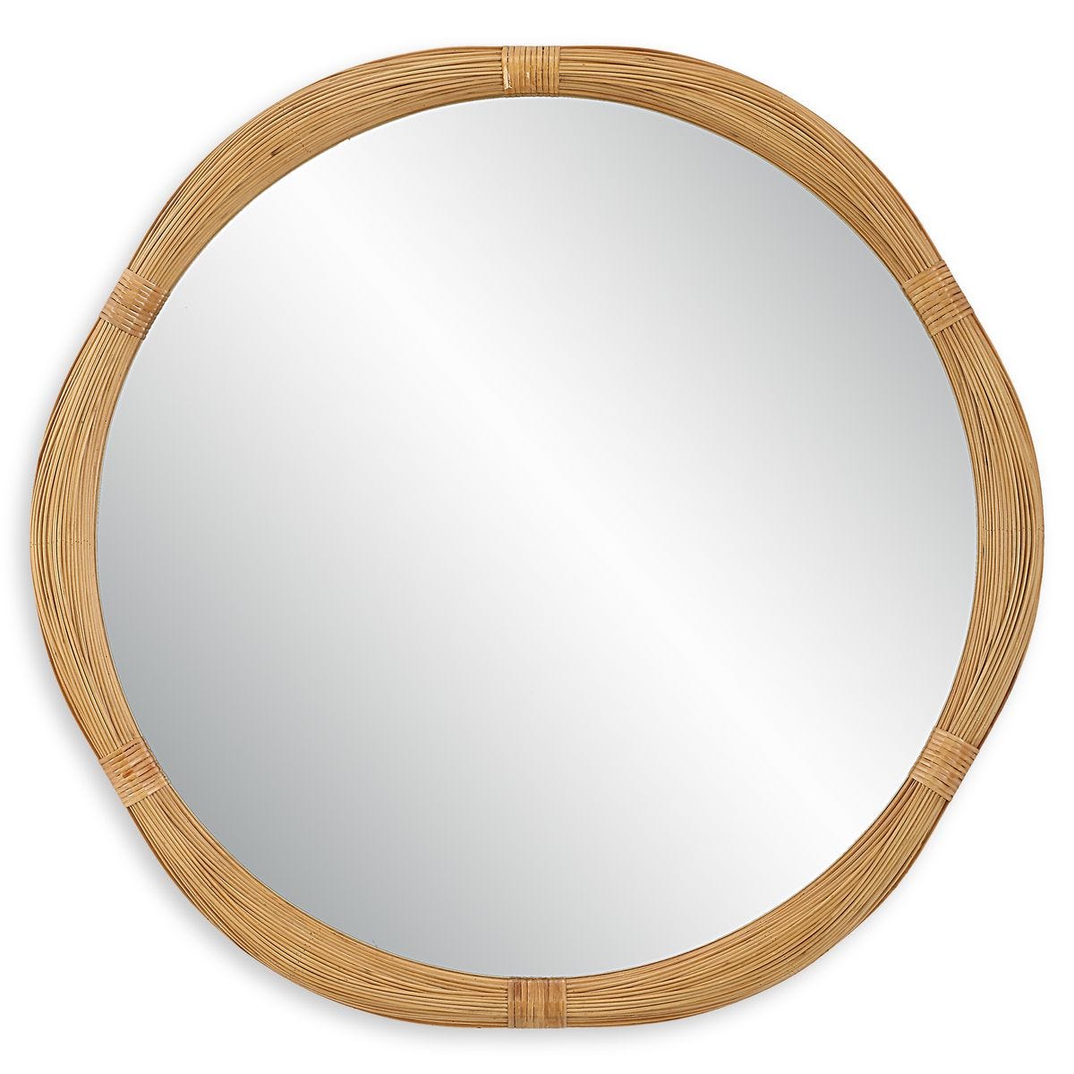 Salina Round Mirror - Kings Fine Art & Decor