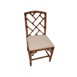 Chippendale Bamboo Chair - Brown