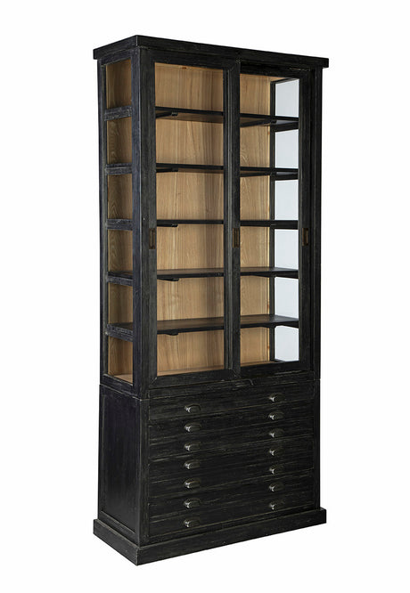 Single Balmoral Display Cabinet - Kings Fine Art & Decor