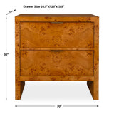 Indus 2 Drawer Chest