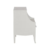 George III Bedside Table - White