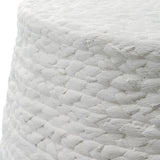 Resort Accent Stool, White