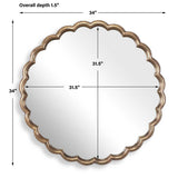 Cerrito Round Mirror