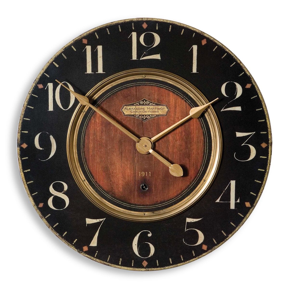 Alexandre Martinot 23" Wall Clock - Kings Fine Art & Decor