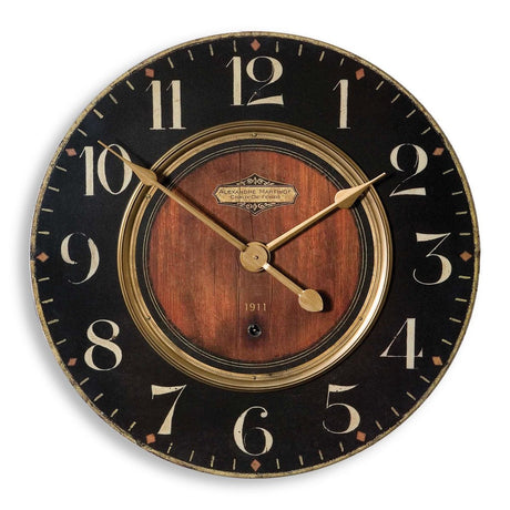 Alexandre Martinot 23" Wall Clock - Kings Fine Art & Decor