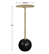 Gimlet Drink Table, Black