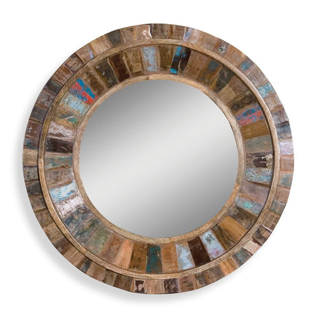 Jeremiah Round Mirror - Kings Fine Art & Decor