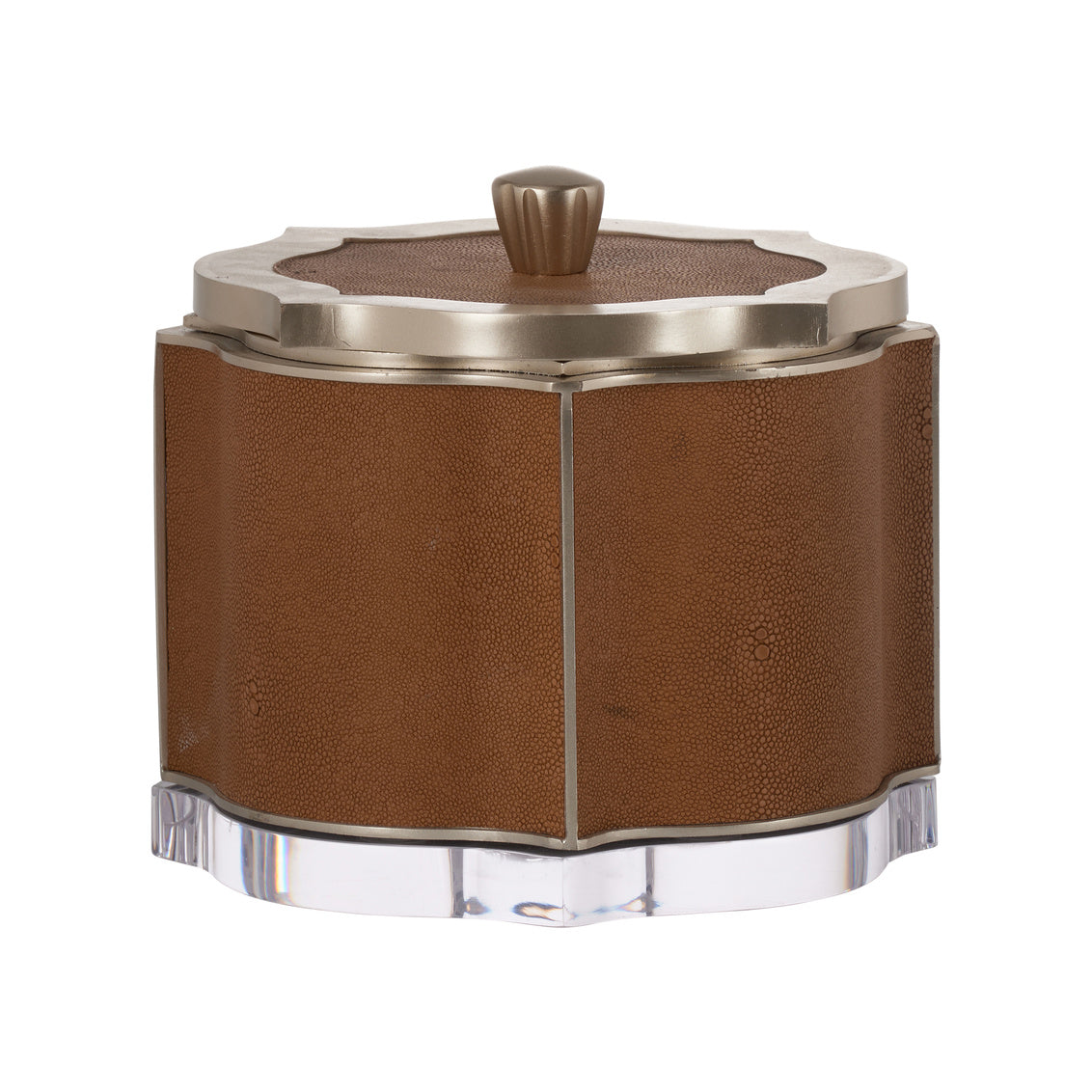 Shagreen Box - Brown