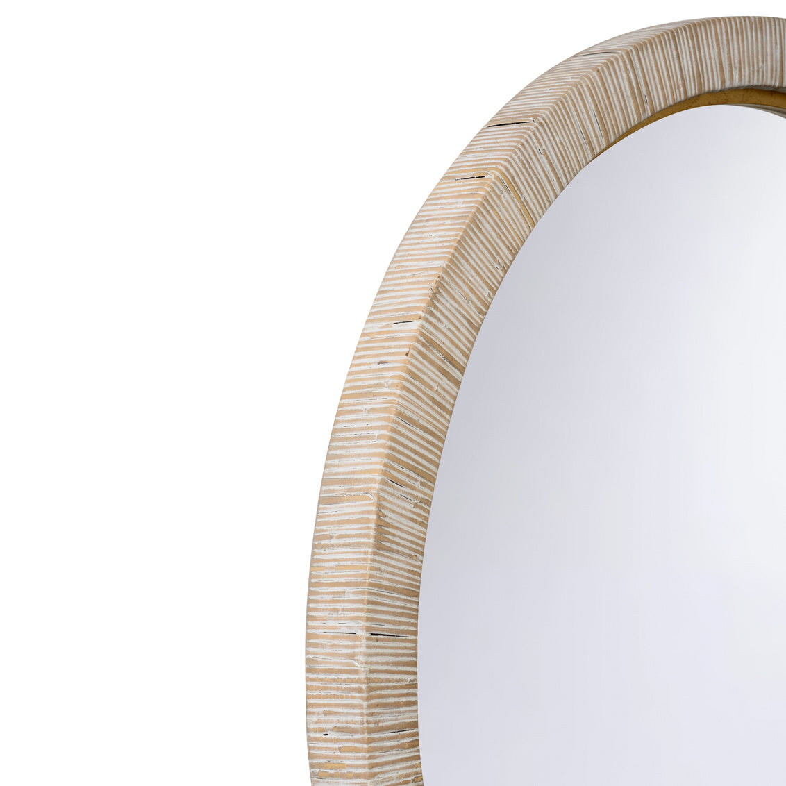Stately Round Mirror