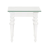 Acrylic & Glass Side Table