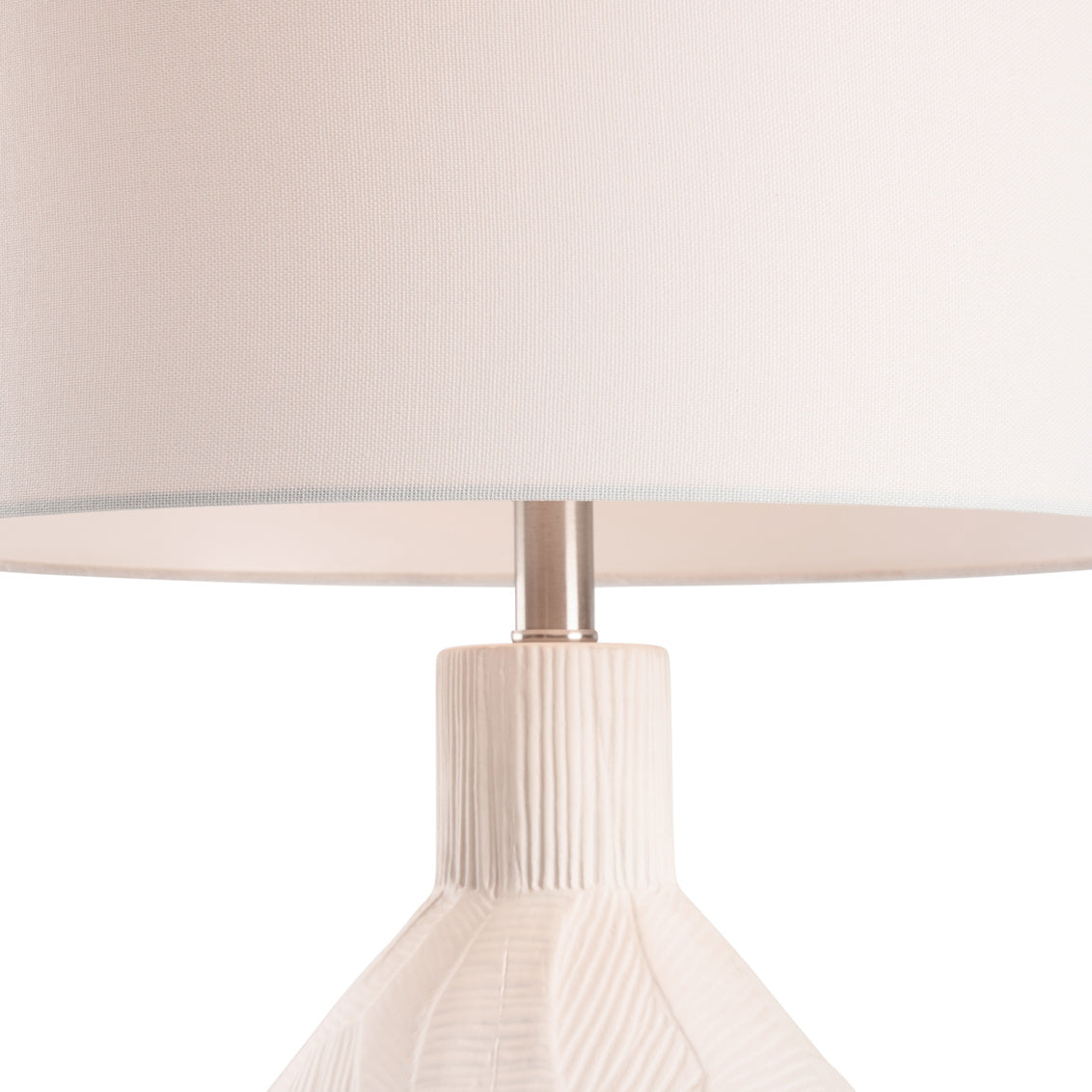 Furrow Lamp - White