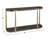 Palisade Console Table, Walnut