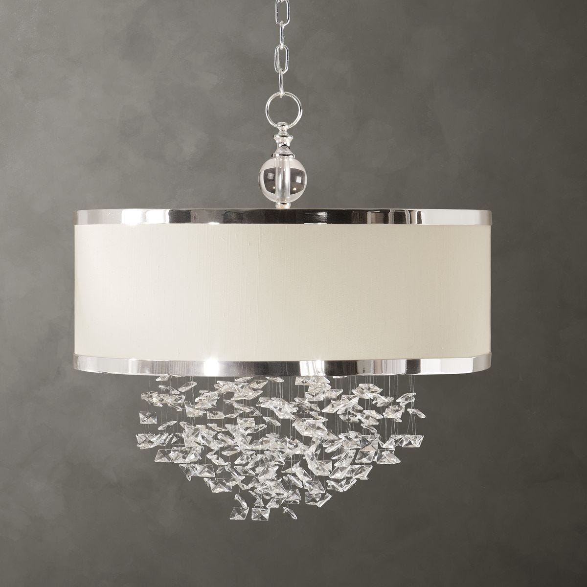 Fascination, 3 Lt Hanging Shade Chandelier - Kings Fine Art & Decor