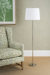 Underwood Floor Lamp - Polished Nickel