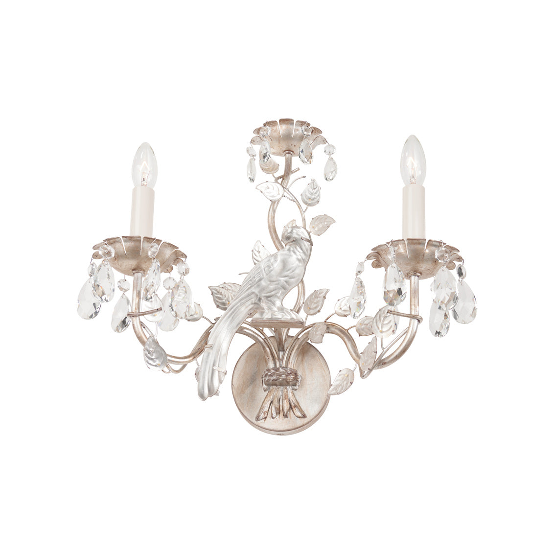 Crystal Bird Sconce - Left
