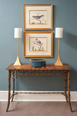 Gold Leaf Buffet Lamp