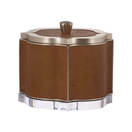 Shagreen Box - Brown