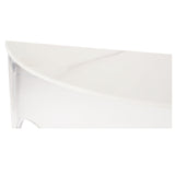 Marble and Acrylic Demilune