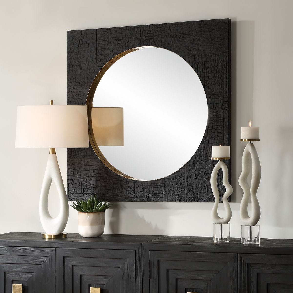 Ember Square Mirror