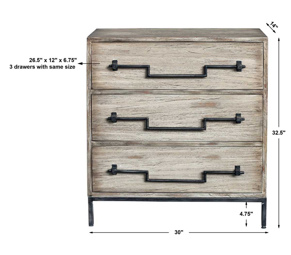 Jory Accent Chest, Ivory